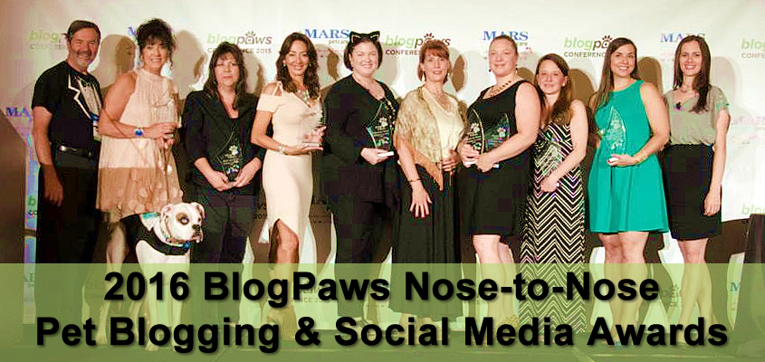 2016 BlogPaws Nose-to-Nose awards
