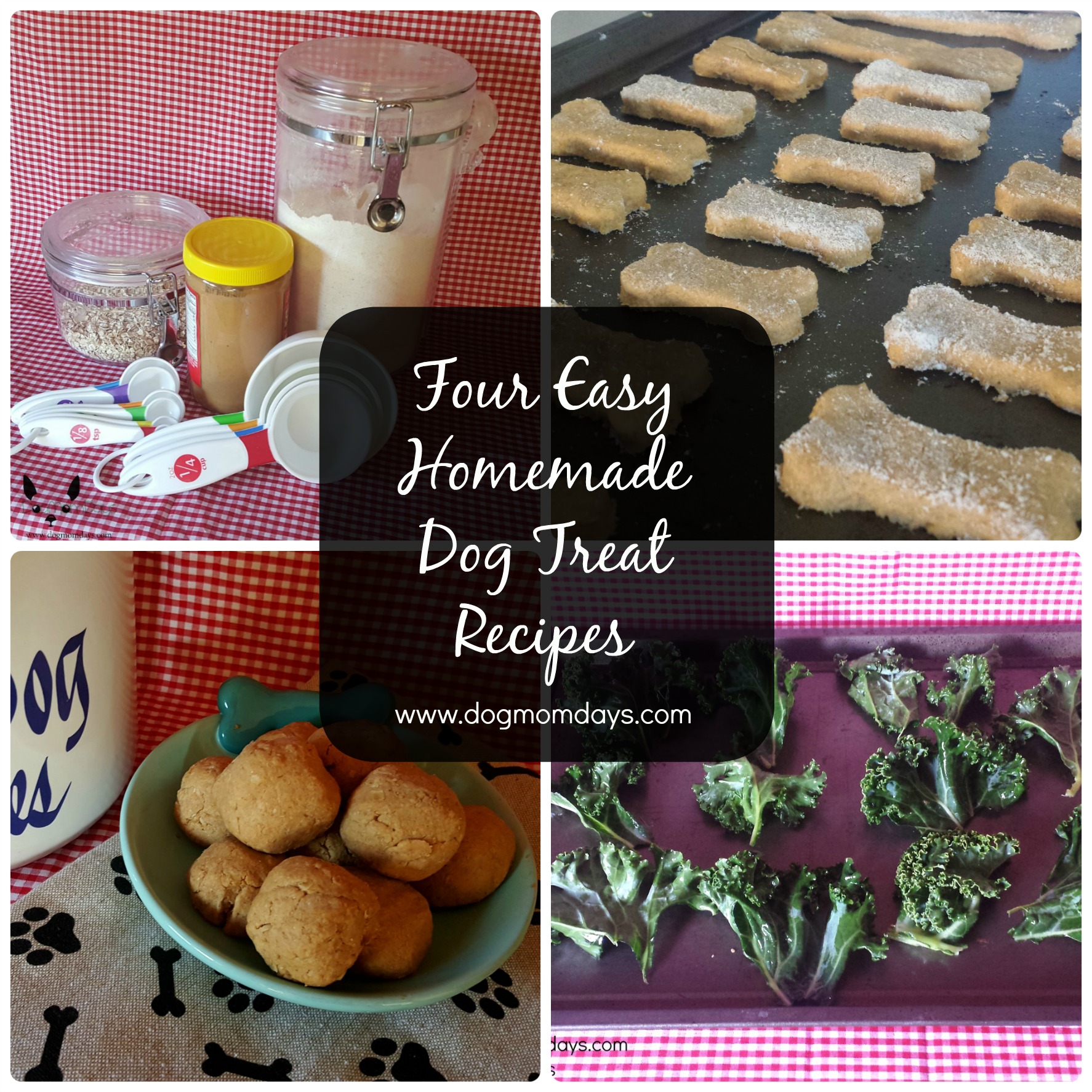 four easy homemade dog treat recipes