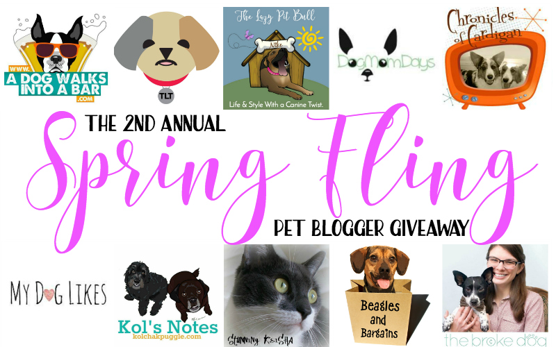 2017 Spring Fling Pet Blogger Giveaway