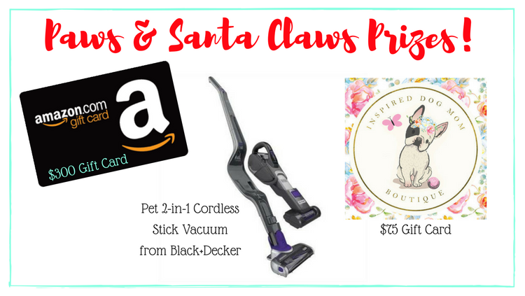 Paws and santa claws holiday giveaway