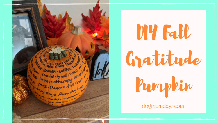 DIY Fall Gratitude Pumpkin
