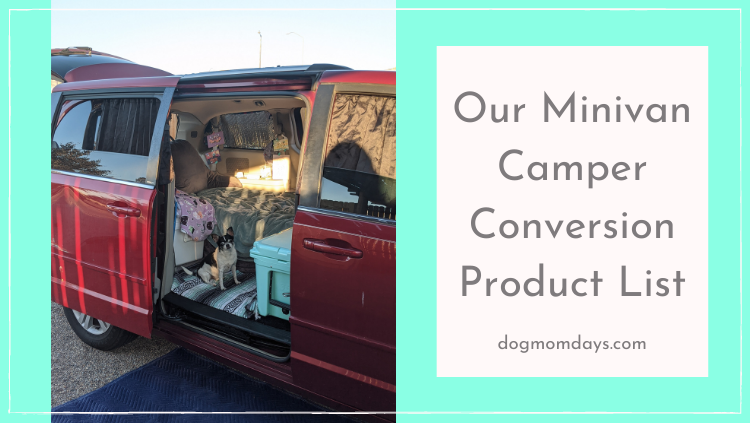 minivan camper conversion product list